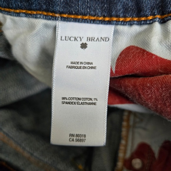 Lucky Brand Sofia Boot Jeans Womens 2/26 Blue Excellent Bootcut Stretch 7WC1003 - Picture 6 of 13